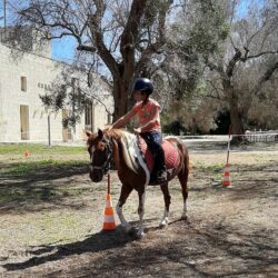 Baby escursione a cavallo nelle campagne salentine