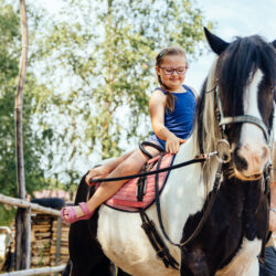 Giornata didattica a cavallo per bambini