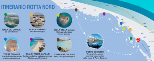Escursione in barca Snorkeling e Aperitivo inclusi - Porto Cesareo - immagine 2