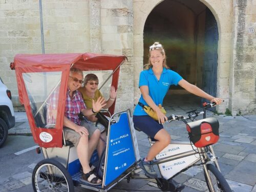 Lecce su tre ruote - Tour privato in Risciò con guida